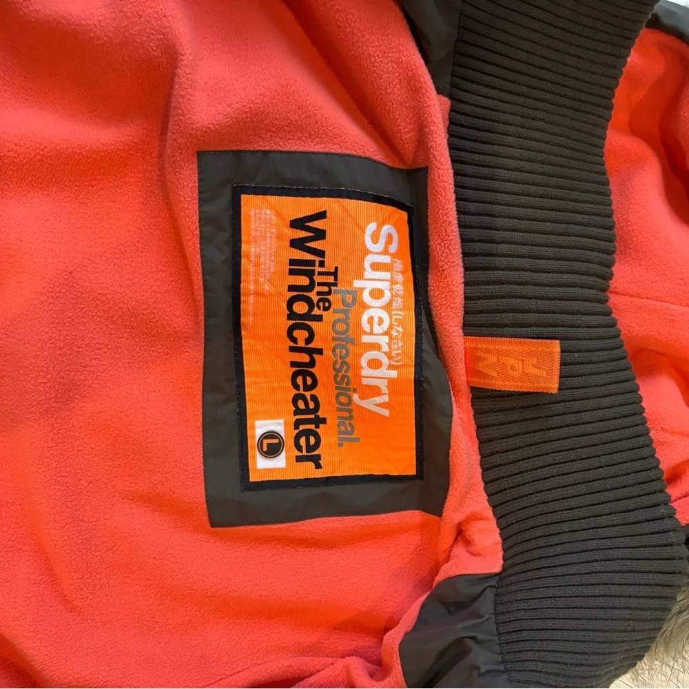 Superdry Gray and Orange Women's Jacket - Picture 2 of 5